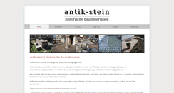 Desktop Screenshot of antik-stein.at